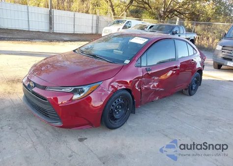 2025 Toyota Corolla Le from USA, damaged, VIN 5YFB4MDE8SP298400